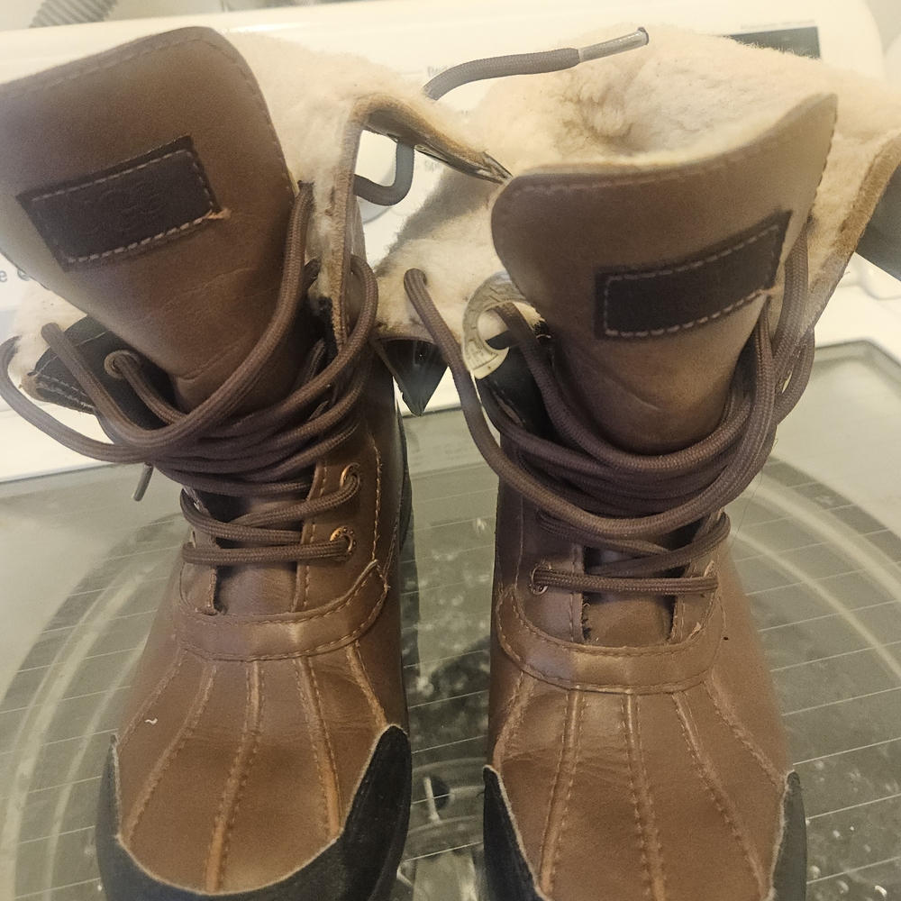 UGG Kids Brown and Black Boots